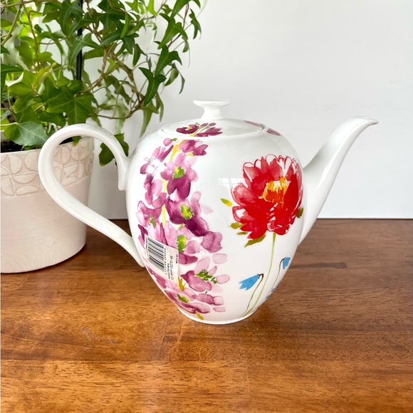 Villeroy and Boch Anmut Flowers Coffee Pot 50.75oz Made in Germany, New no box - Picture 7 of 11